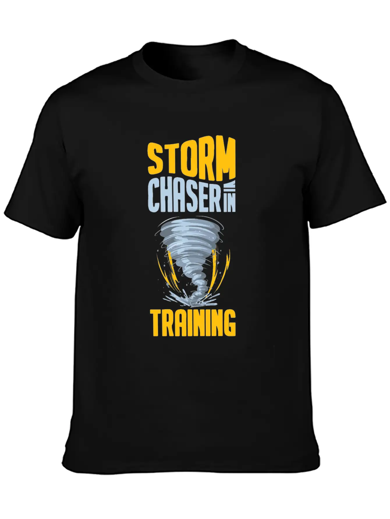 Storm Chaser Funny Tornado Twister Weather Hunter Stylish Everyday T-Shirt – Unisex Basic Cotton Tee