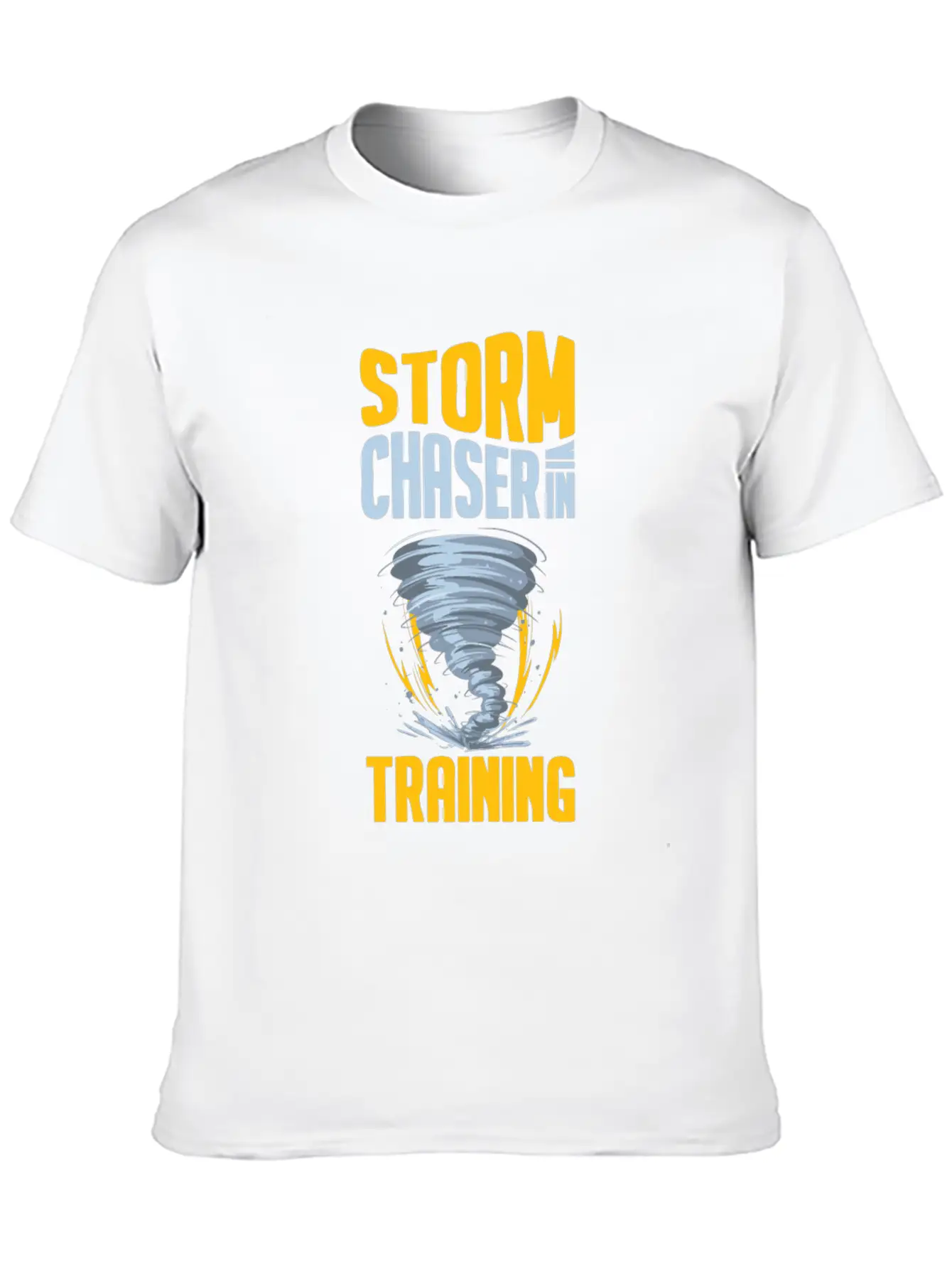 Storm Chaser Funny Tornado Twister Weather Hunter Stylish Everyday T-Shirt – Unisex Basic Cotton Tee