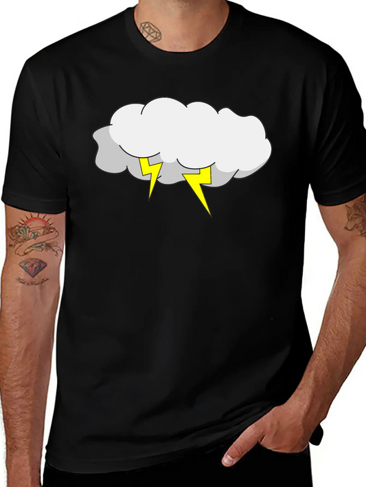 Storm Cloud Basic Graphic T-Shirt – Daily Comfort In Soft Cotton