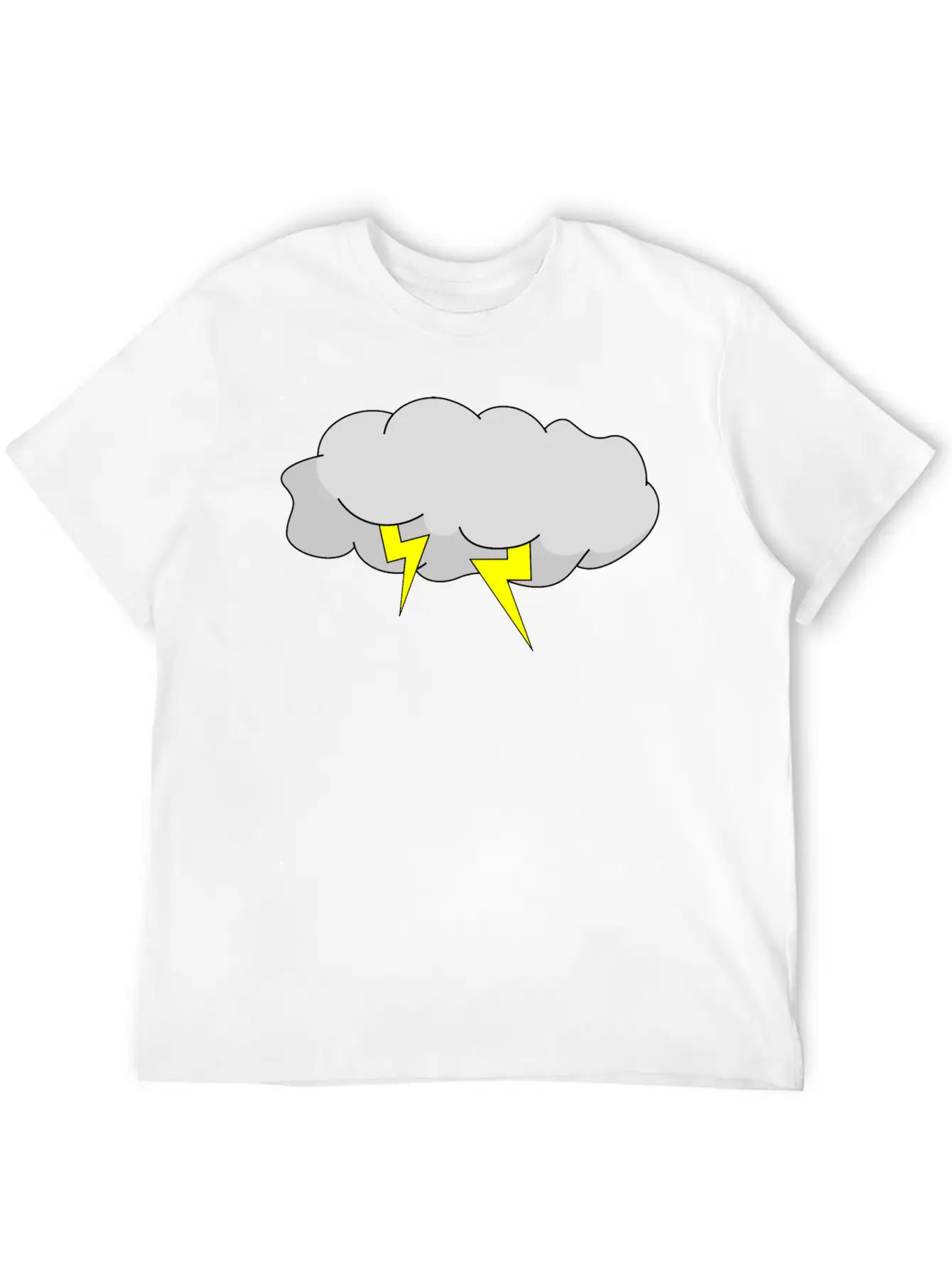 Storm Cloud Basic Graphic T-Shirt – Daily Comfort In Soft Cotton