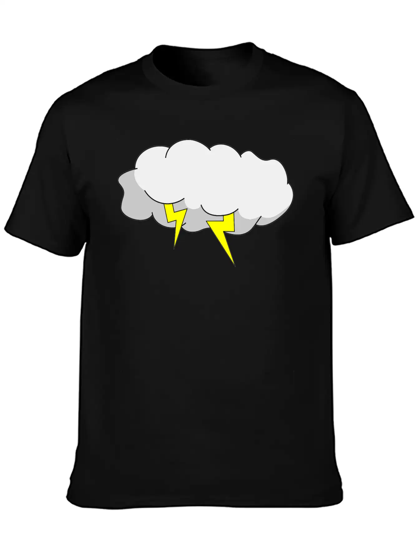 Storm Cloud Basic Graphic T-Shirt – Daily Comfort In Soft Cotton