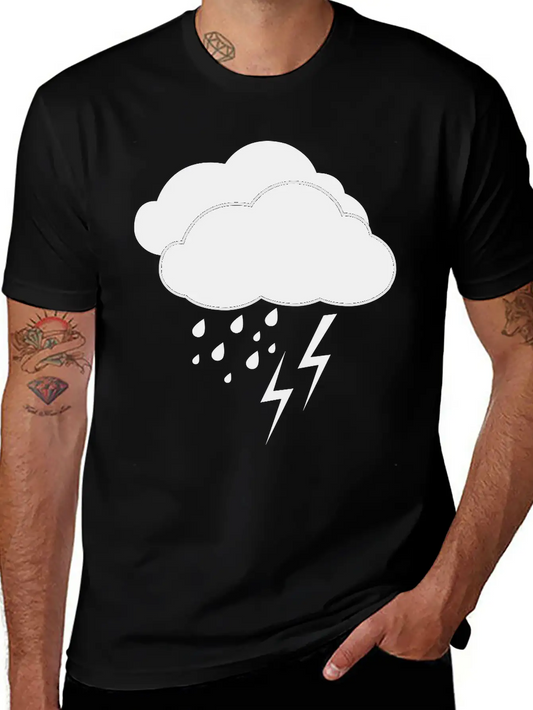 Storm Unisex Short Sleeve Soft Cotton T-Shirt – Casual Everyday Wear
