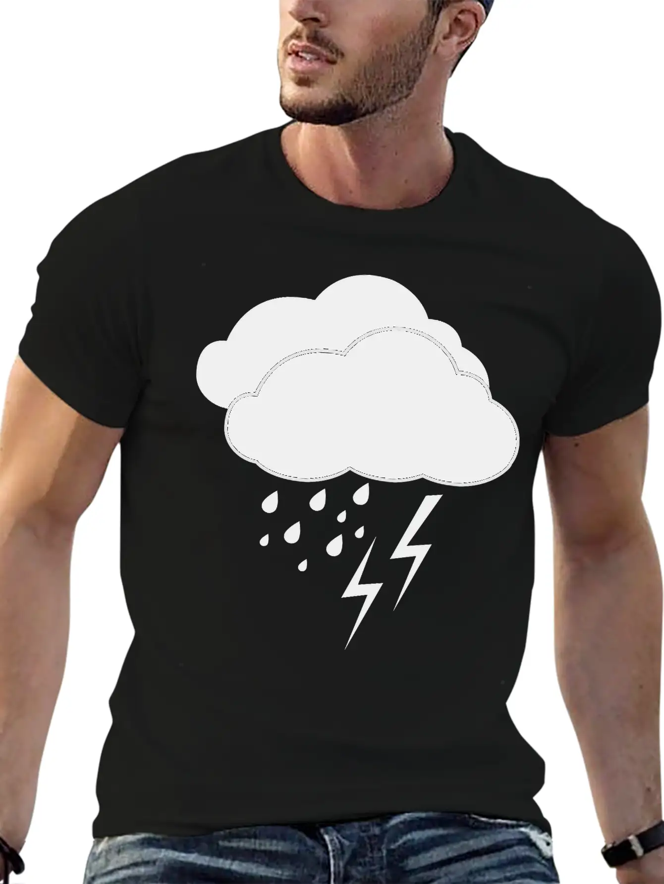 Storm Unisex Short Sleeve Soft Cotton T-Shirt – Casual Everyday Wear