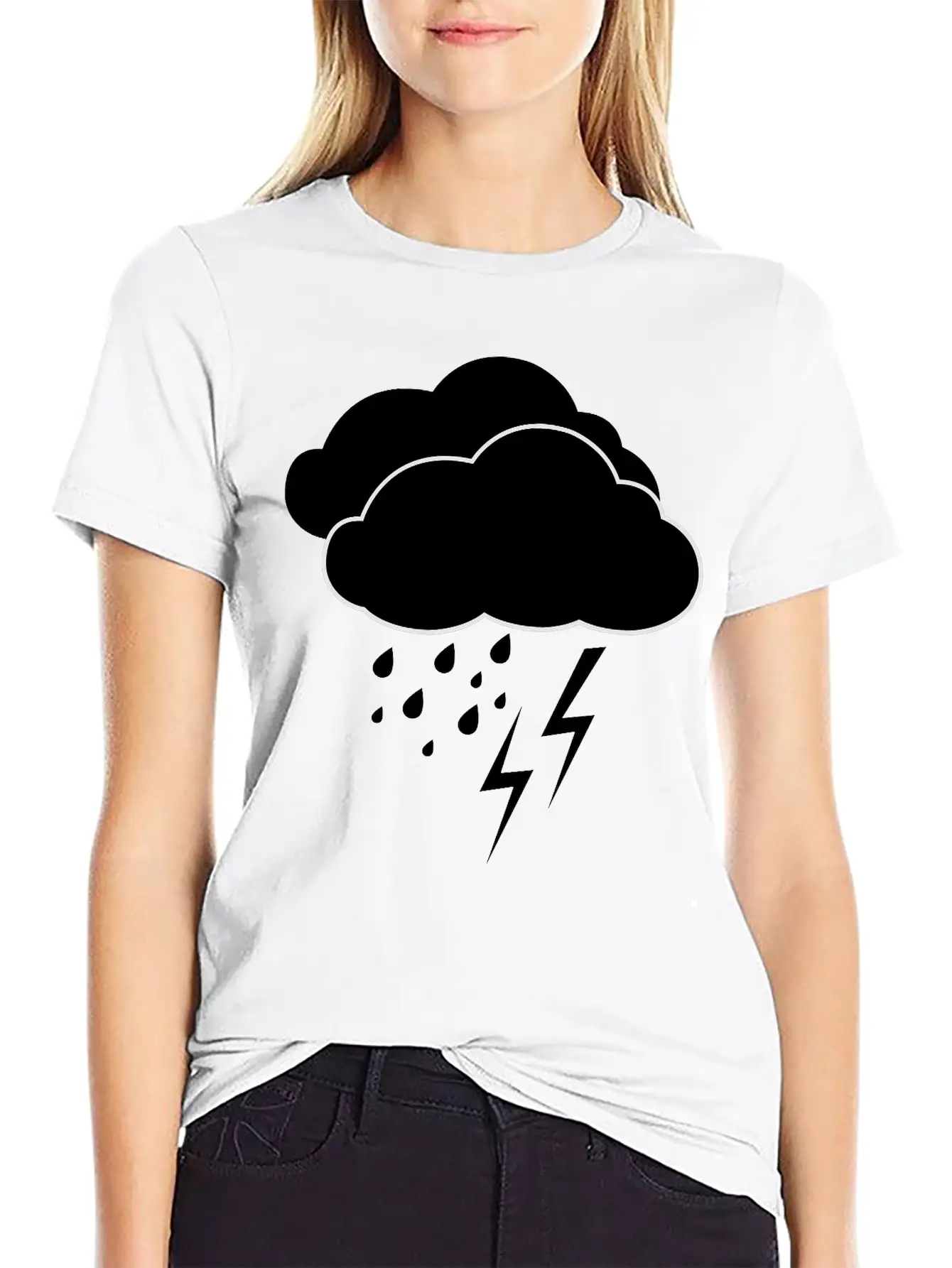 Storm Unisex Short Sleeve Soft Cotton T-Shirt – Casual Everyday Wear