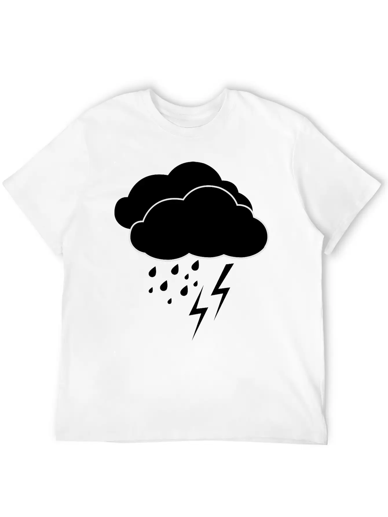 Storm Unisex Short Sleeve Soft Cotton T-Shirt – Casual Everyday Wear