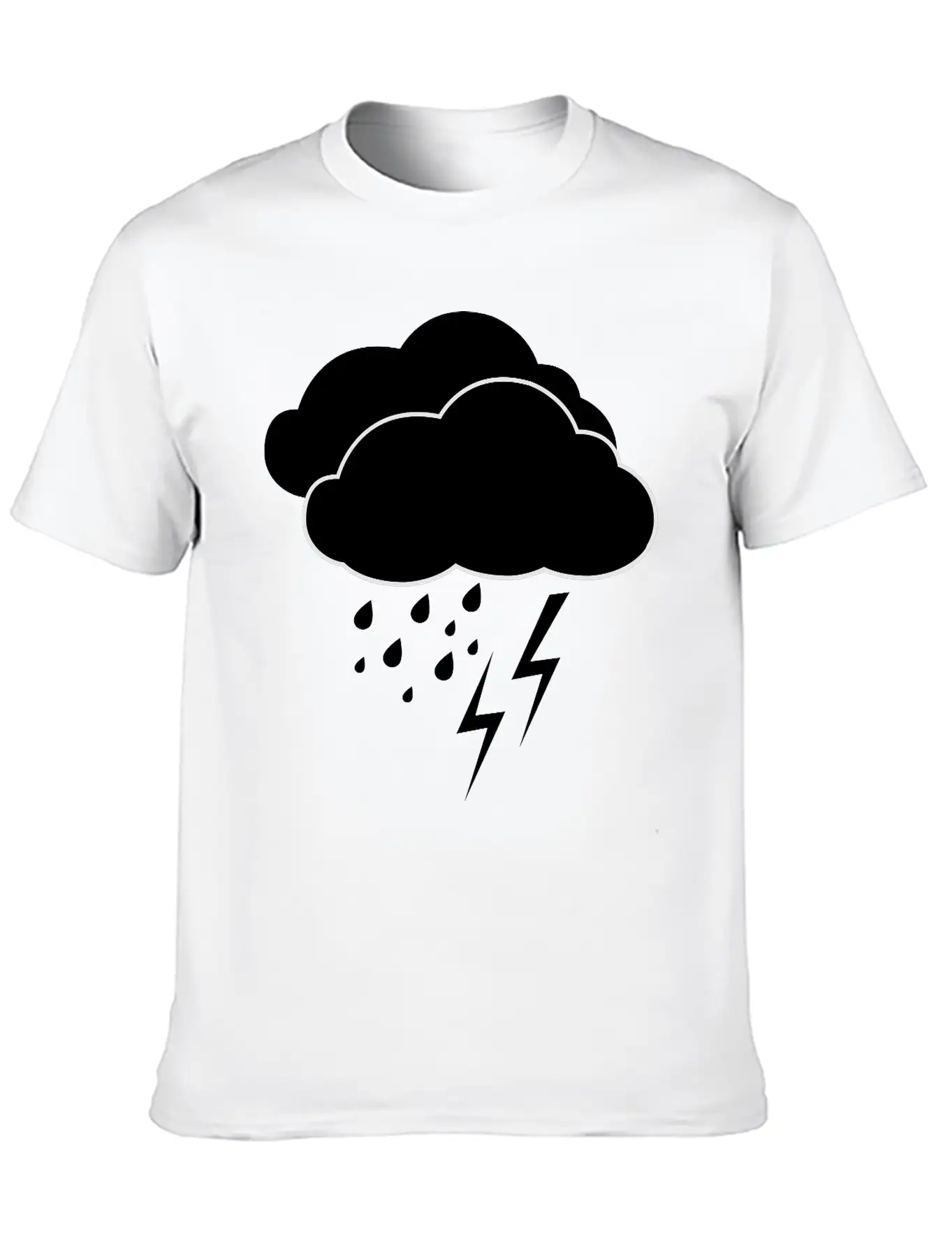 Storm Unisex Short Sleeve Soft Cotton T-Shirt – Casual Everyday Wear