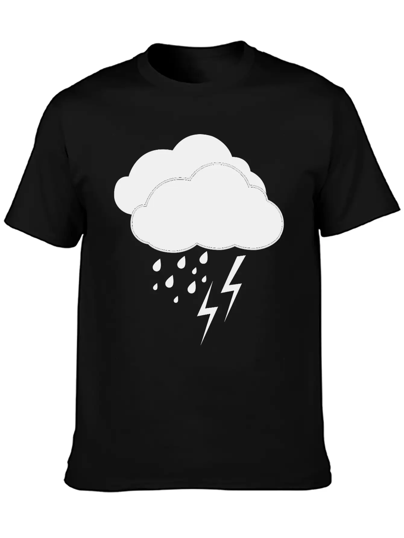 Storm Unisex Short Sleeve Soft Cotton T-Shirt – Casual Everyday Wear
