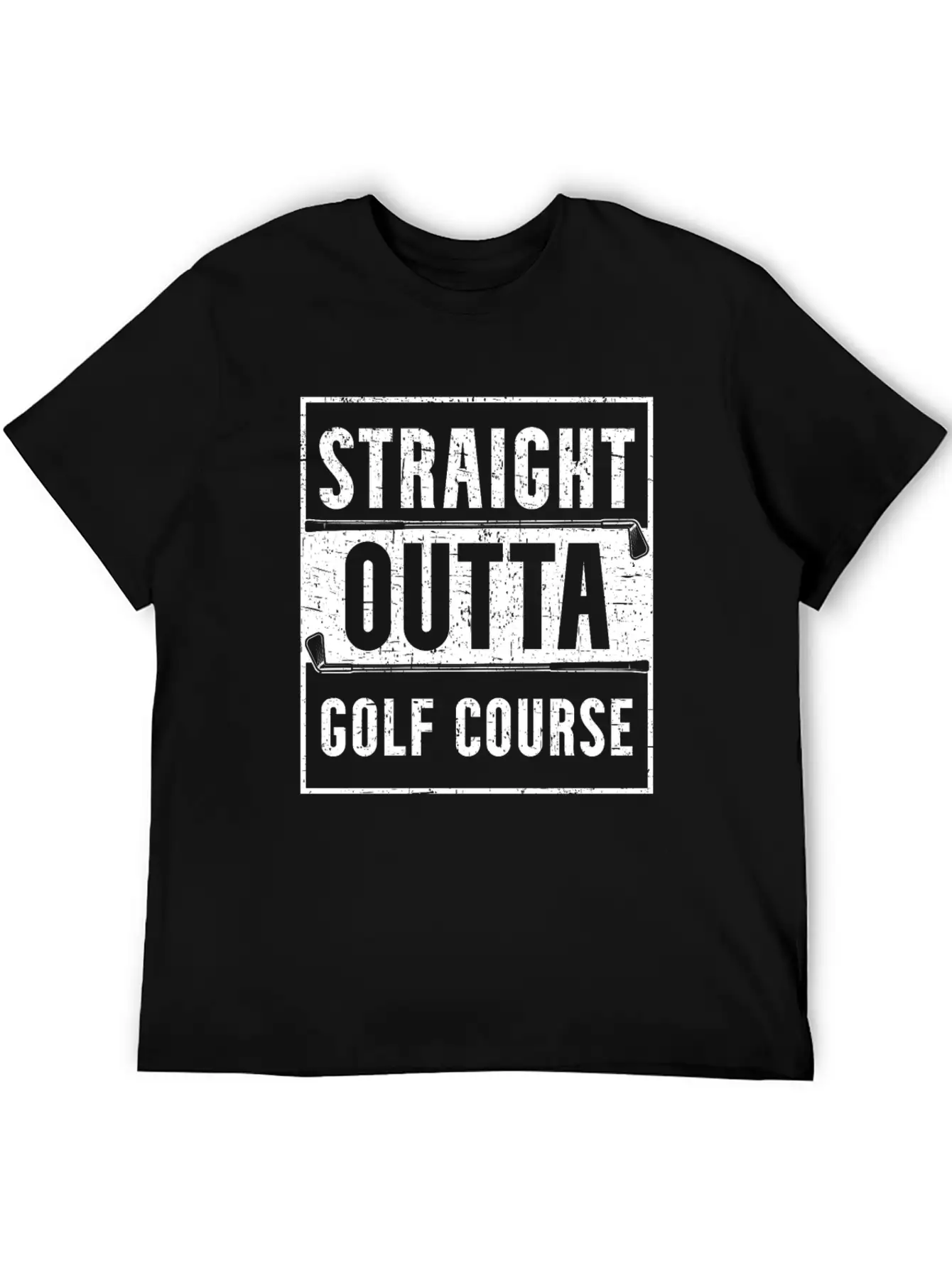 Straight Outta Golf Course Golfer Golfing Golfing Essential Unisex Summer Tee – Soft Cotton Casual Fit