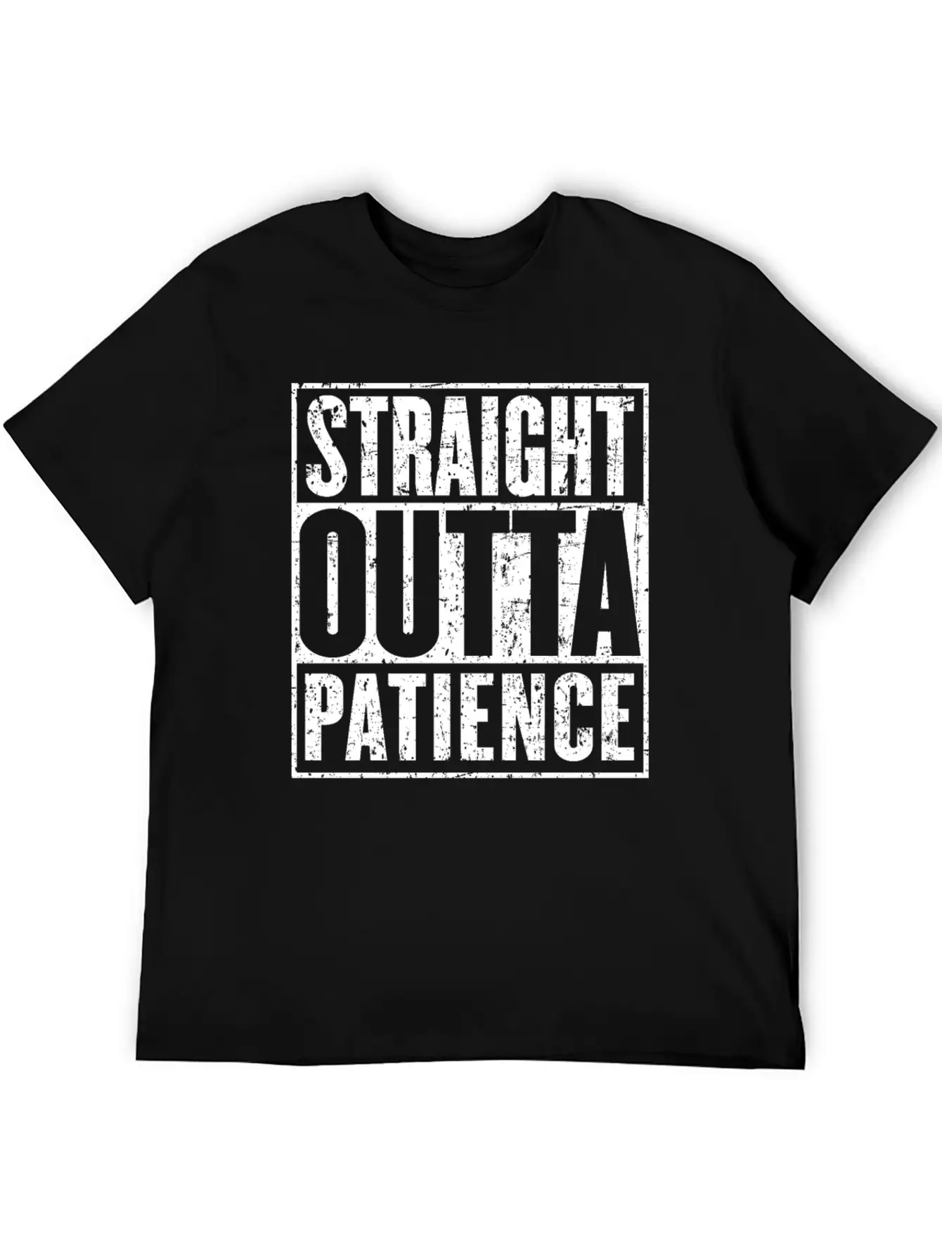 Straight Outta Patience Recovery Get Well Timeless Short Sleeve Tee – Comfy And Minimalist Design