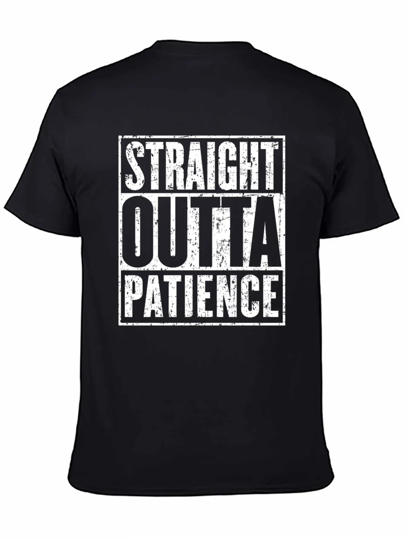 Straight Outta Patience Recovery Get Well Timeless Short Sleeve Tee – Comfy And Minimalist Design