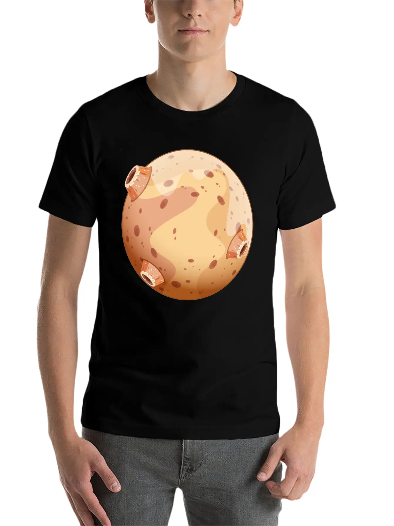 Strange Planet Unisex Casual T-Shirt – Clean Design For Daily Comfort