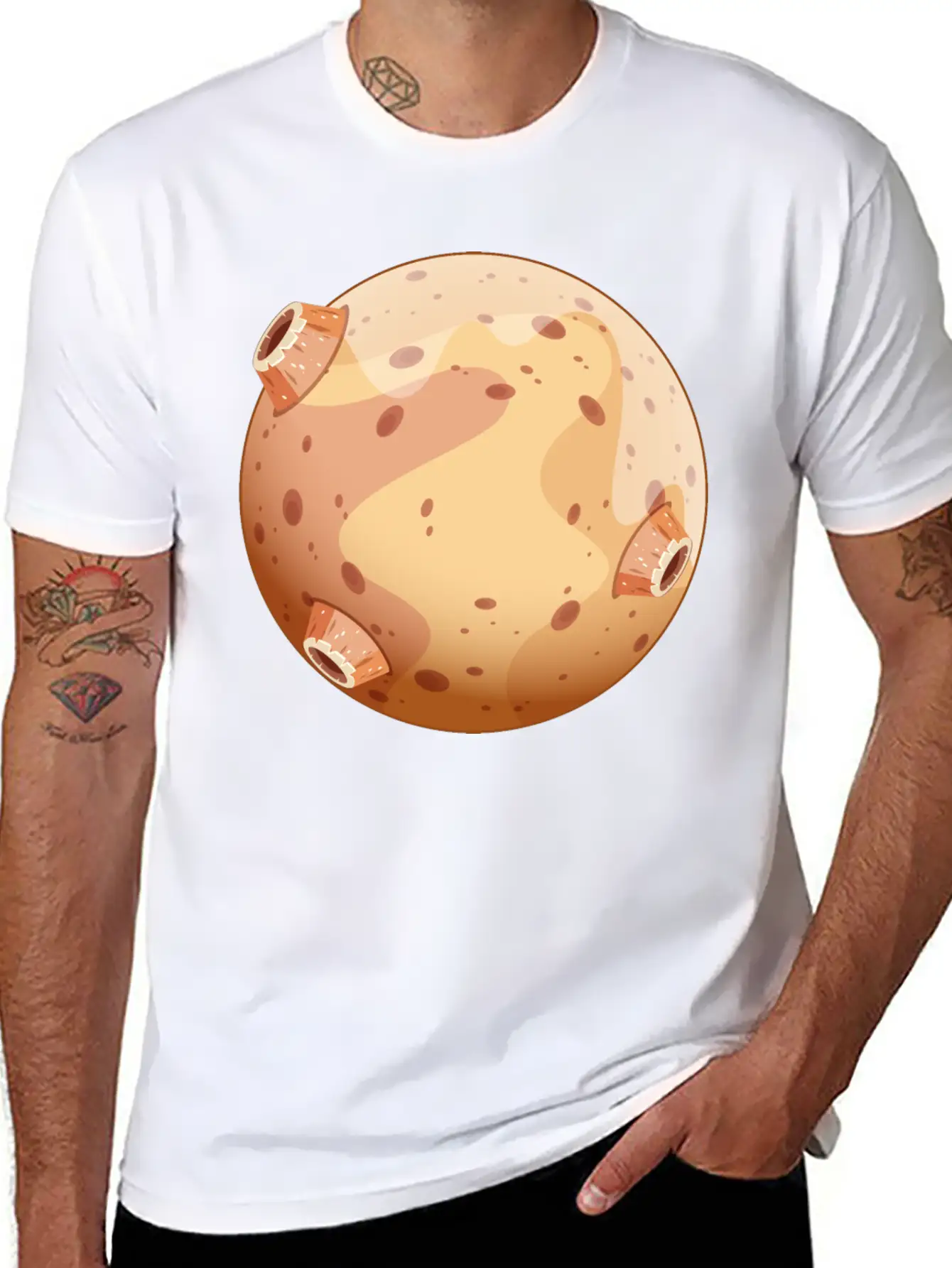 Strange Planet Unisex Casual T-Shirt – Clean Design For Daily Comfort