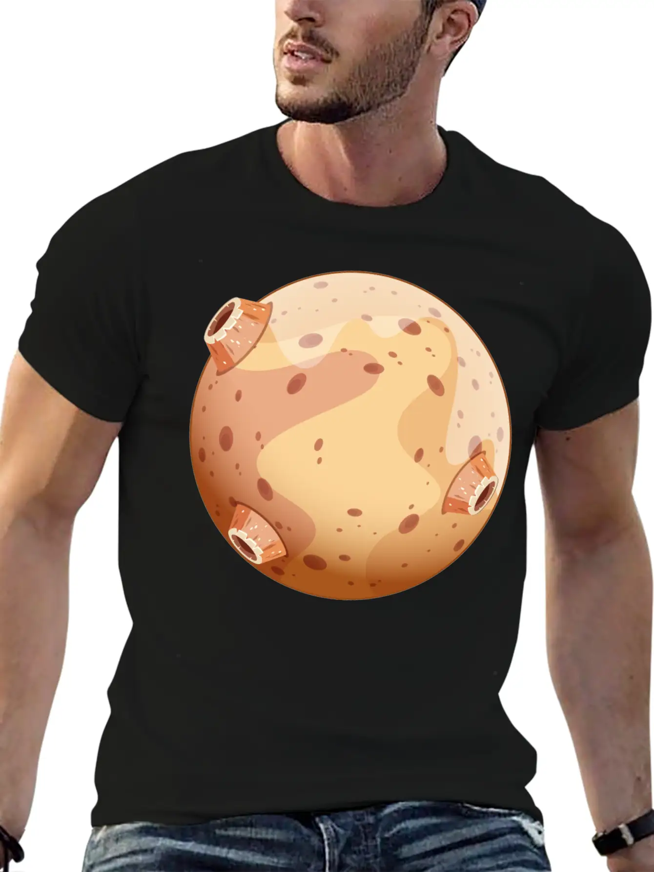 Strange Planet Unisex Casual T-Shirt – Clean Design For Daily Comfort