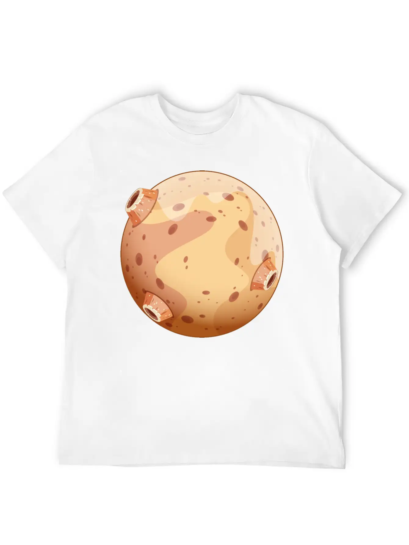 Strange Planet Unisex Casual T-Shirt – Clean Design For Daily Comfort