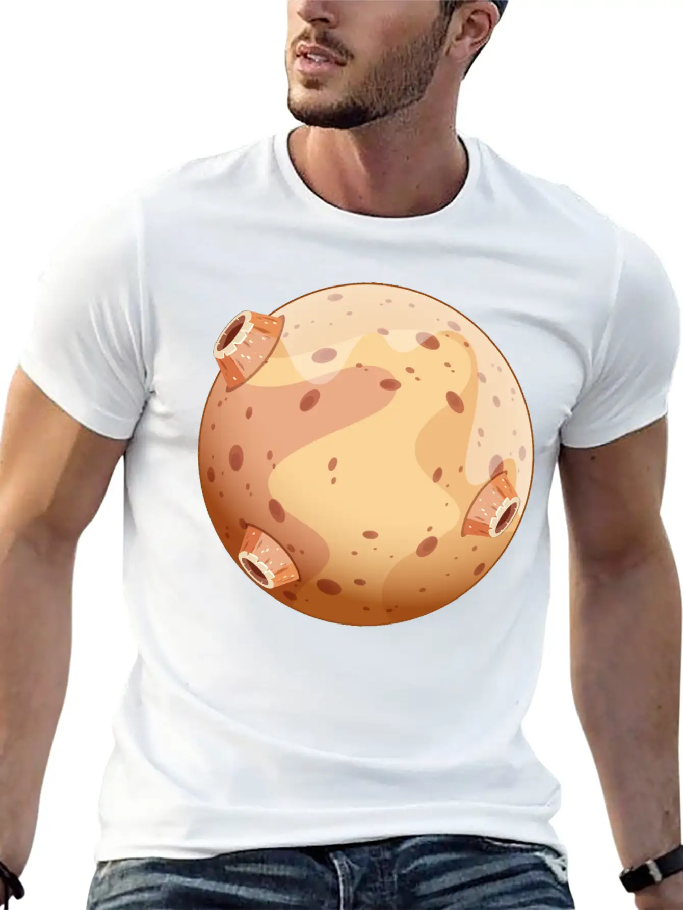 Strange Planet Unisex Casual T-Shirt – Clean Design For Daily Comfort