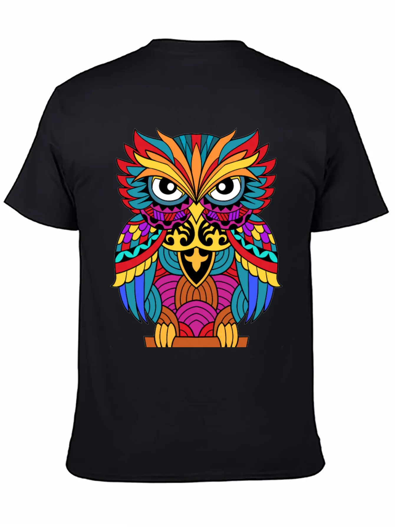 Street Art Owl For A Street Art Fans Artists Unisex Casual T-Shirt – Clean Design For Daily Comfort