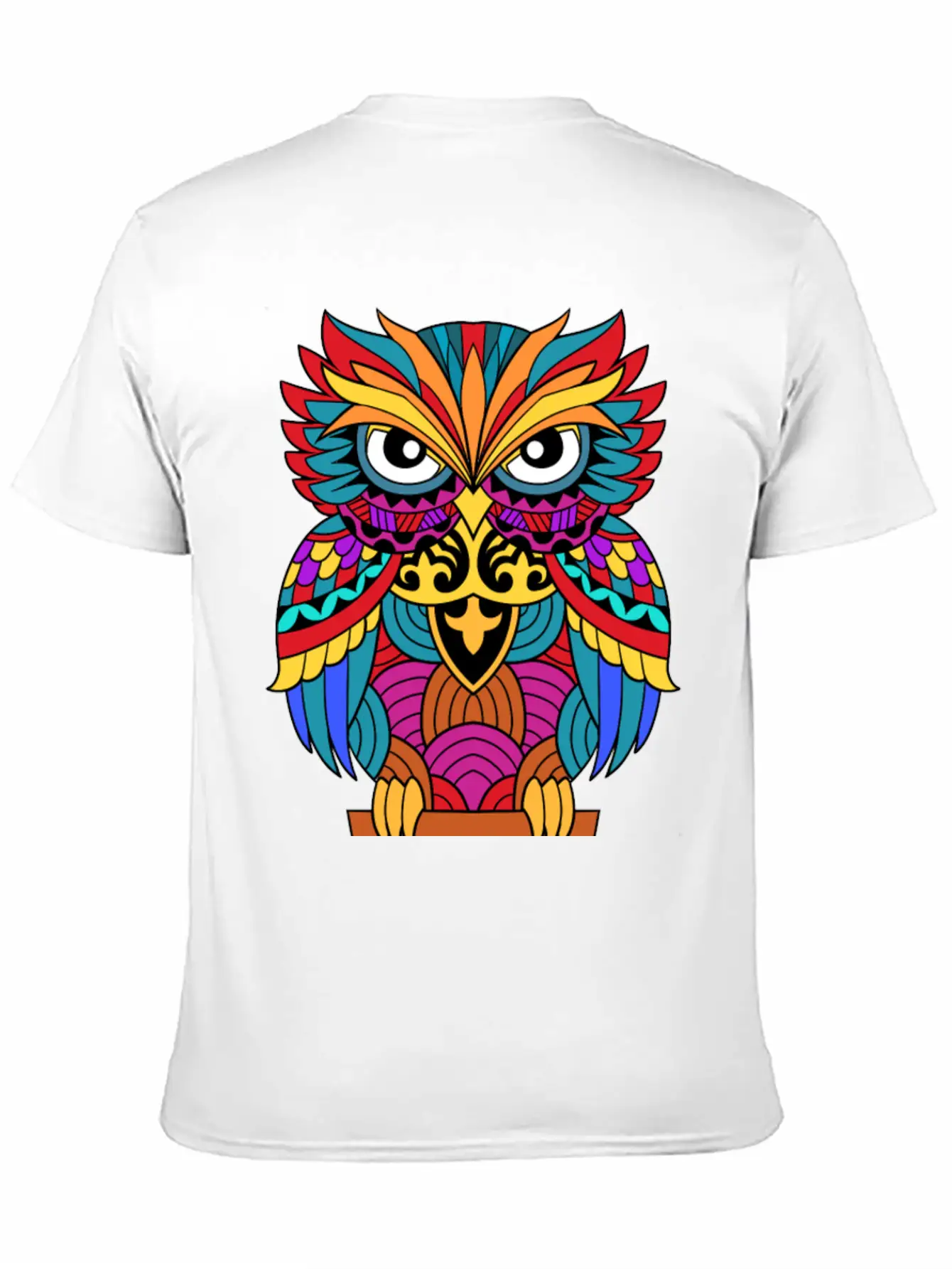 Street Art Owl For A Street Art Fans Artists Unisex Casual T-Shirt – Clean Design For Daily Comfort