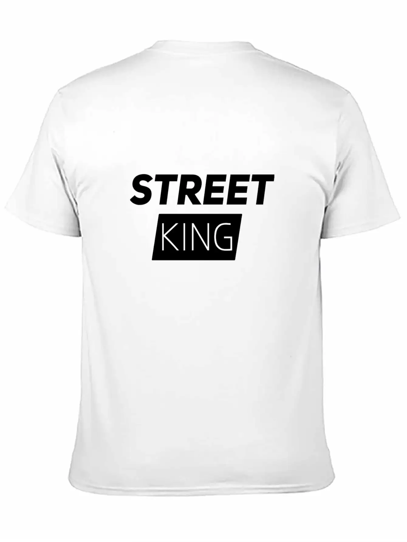 Street King (by 9yablo) Basic Graphic T-Shirt – Daily Comfort In Soft Cotton