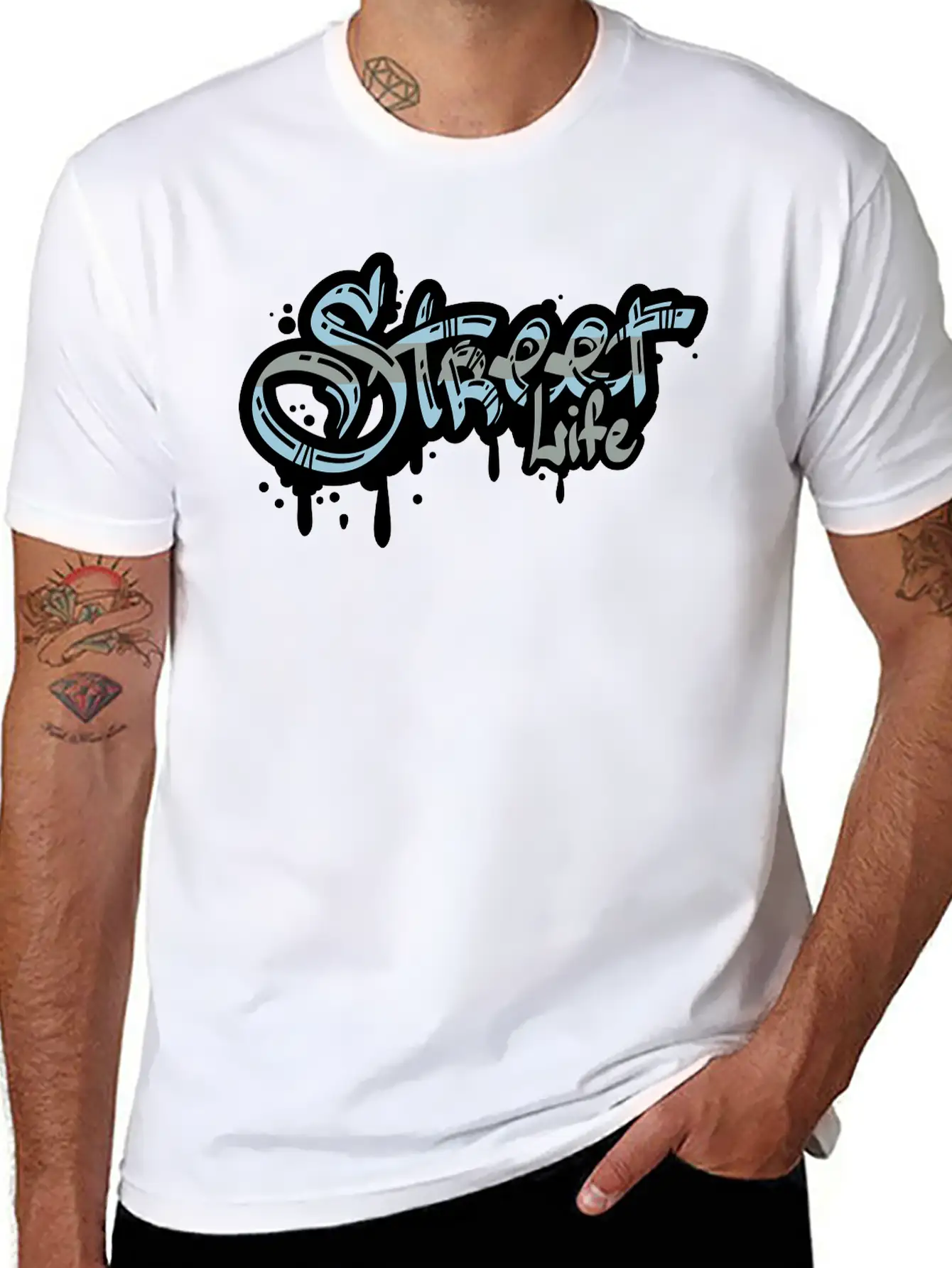 Street Life Timeless Short Sleeve Tee – Comfy And Minimalist Design