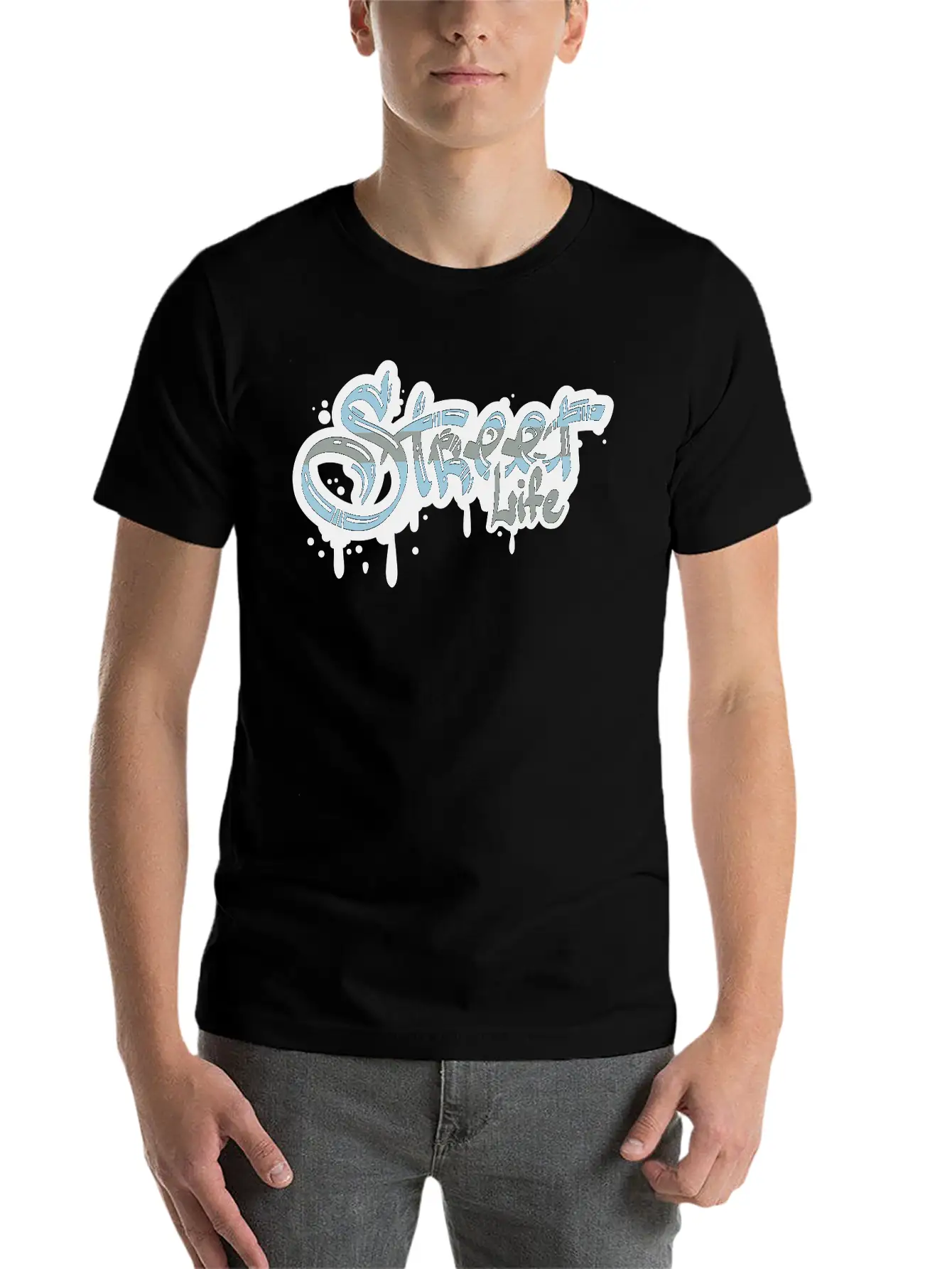 Street Life Timeless Short Sleeve Tee – Comfy And Minimalist Design