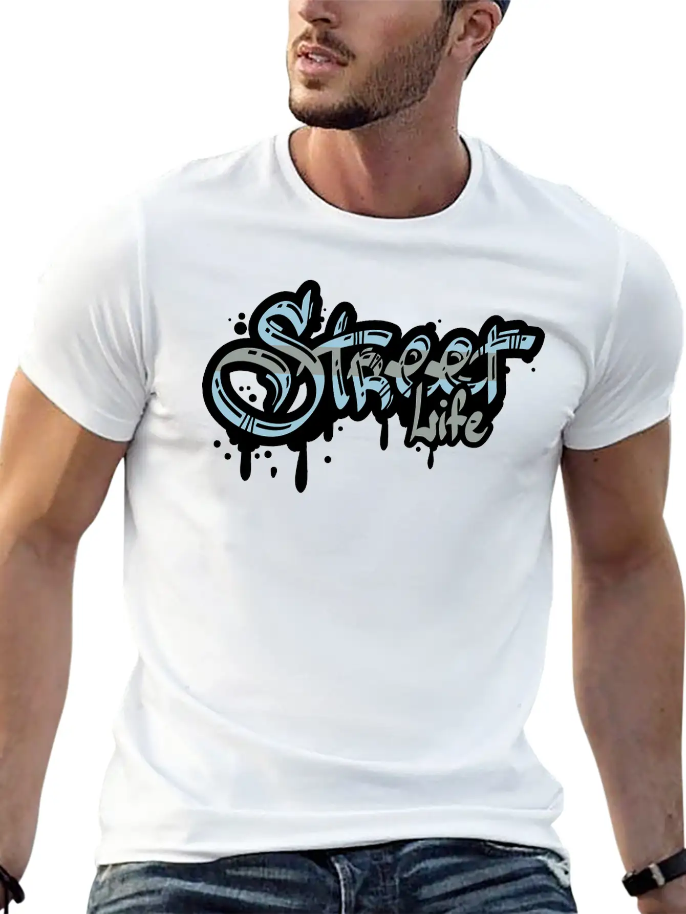 Street Life Timeless Short Sleeve Tee – Comfy And Minimalist Design