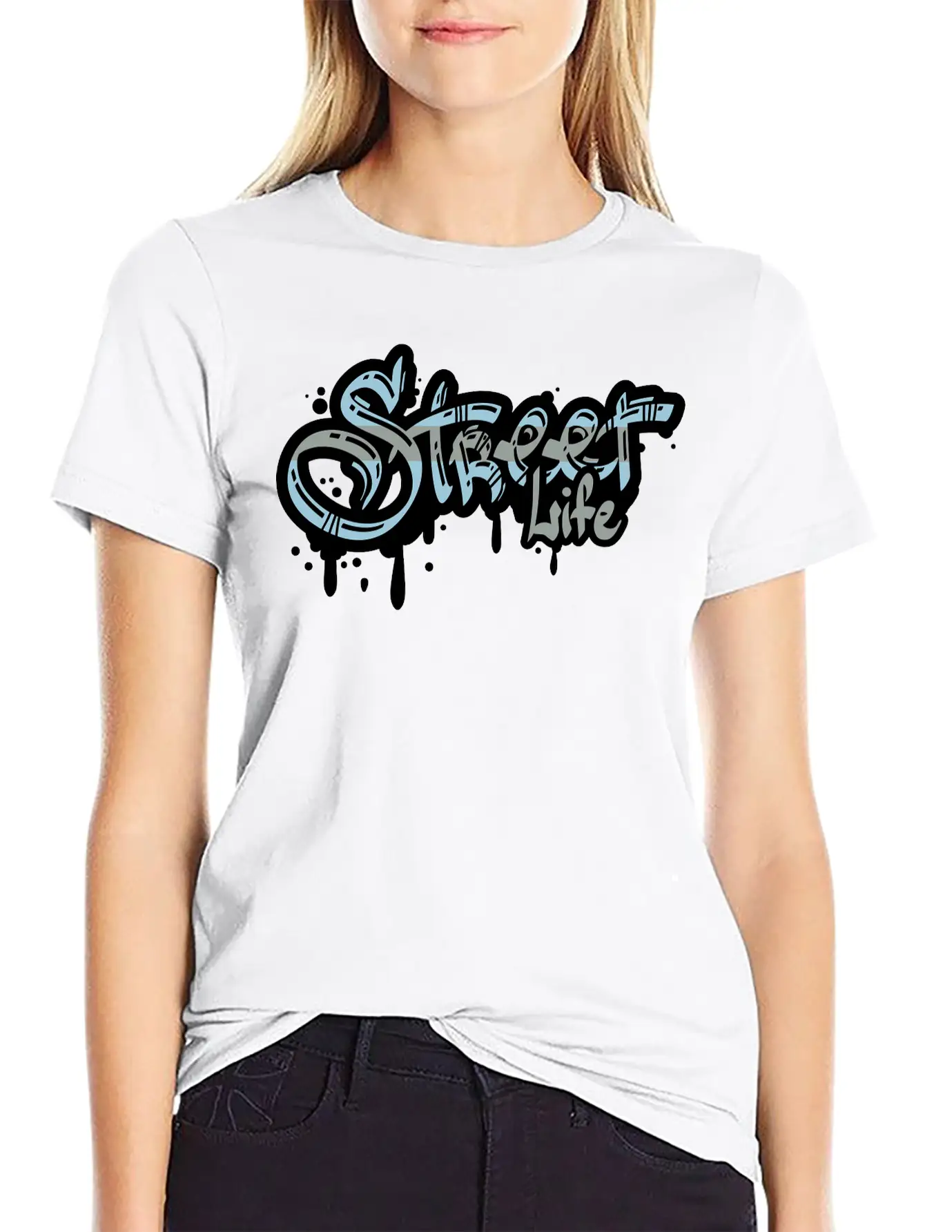 Street Life Timeless Short Sleeve Tee – Comfy And Minimalist Design