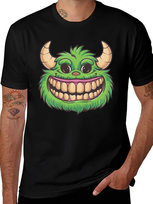 Street Style Monster Graffiti Art Street Art Timeless Short Sleeve Tee – Comfy And Minimalist Design