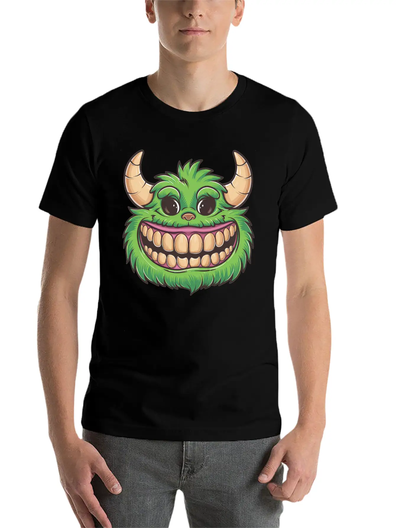 Street Style Monster Graffiti Art Street Art Timeless Short Sleeve Tee – Comfy And Minimalist Design
