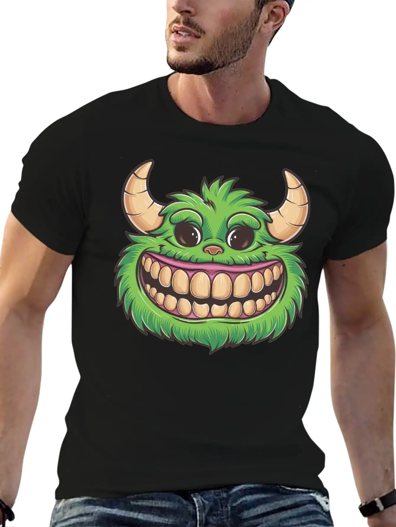 Street Style Monster Graffiti Art Street Art Timeless Short Sleeve Tee – Comfy And Minimalist Design