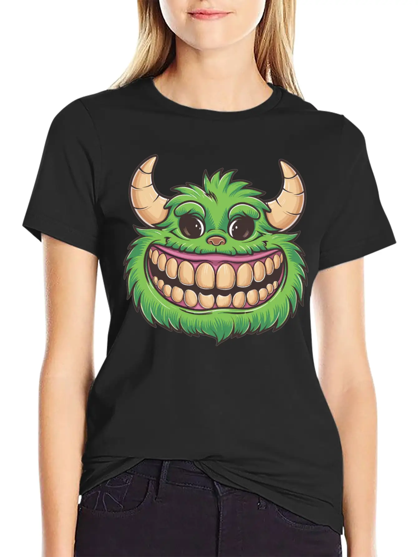 Street Style Monster Graffiti Art Street Art Timeless Short Sleeve Tee – Comfy And Minimalist Design