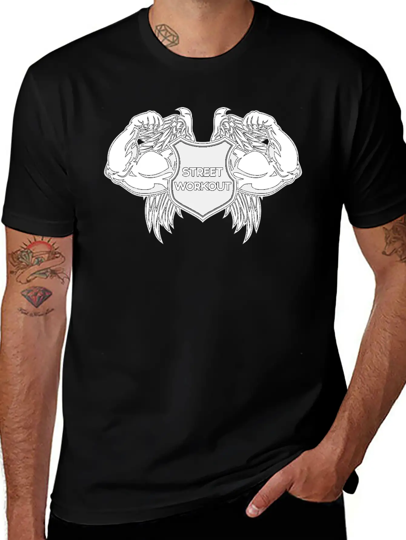 Street Workout Basic Graphic T-Shirt – Daily Comfort In Soft Cotton
