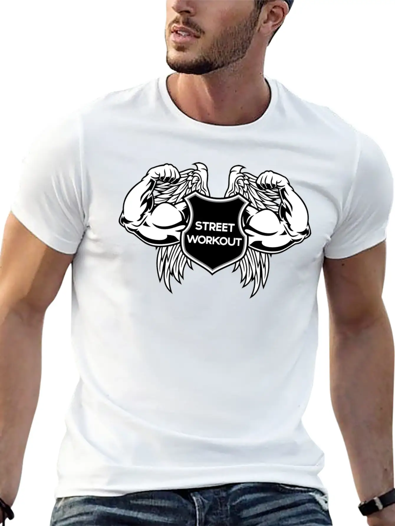 Street Workout Basic Graphic T-Shirt – Daily Comfort In Soft Cotton