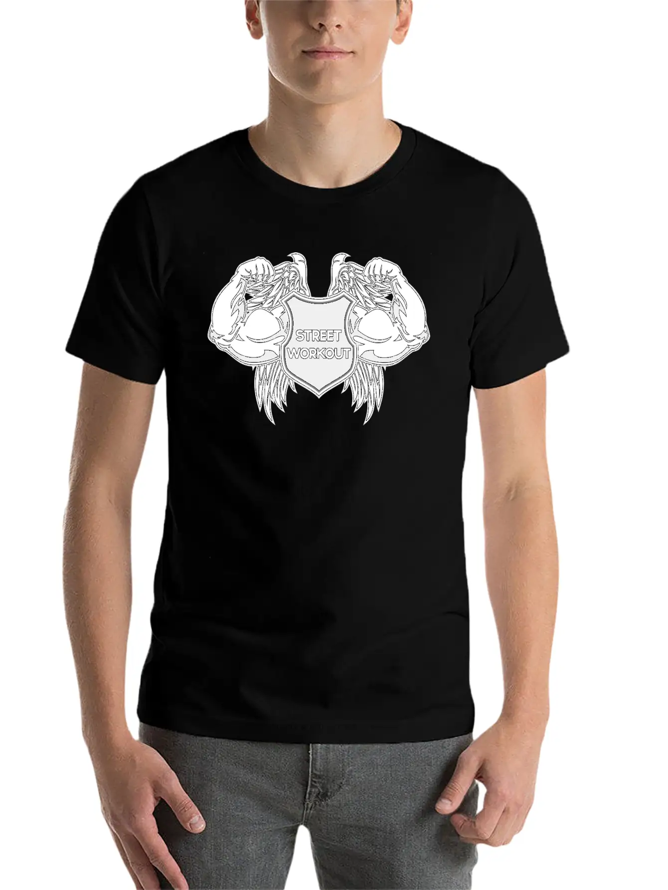Street Workout Basic Graphic T-Shirt – Daily Comfort In Soft Cotton