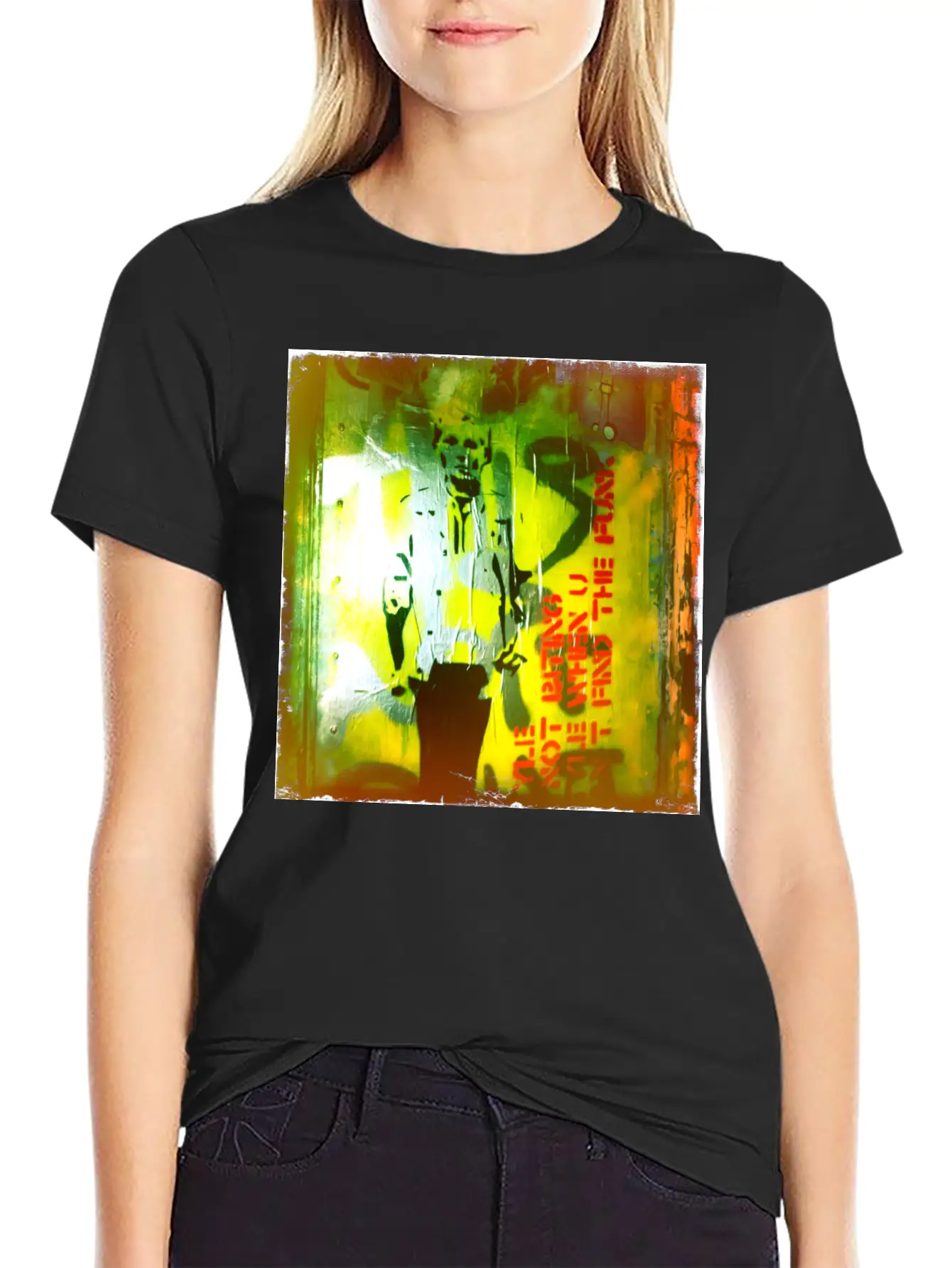 Streetart London St8ment 04 Eu Stylish Everyday T-Shirt – Unisex Basic Cotton Tee