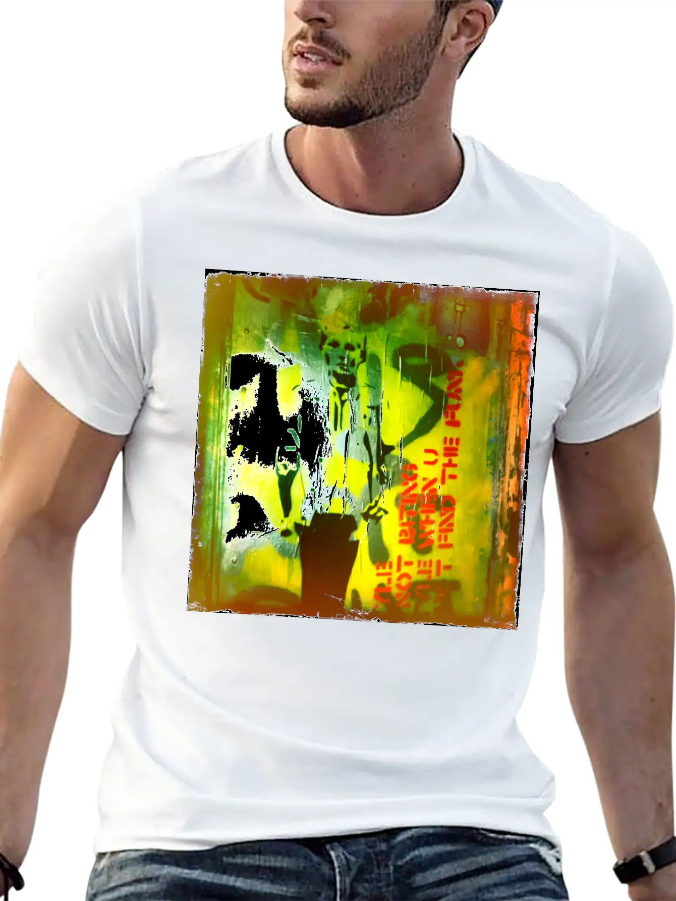 Streetart London St8ment 04 Eu Stylish Everyday T-Shirt – Unisex Basic Cotton Tee