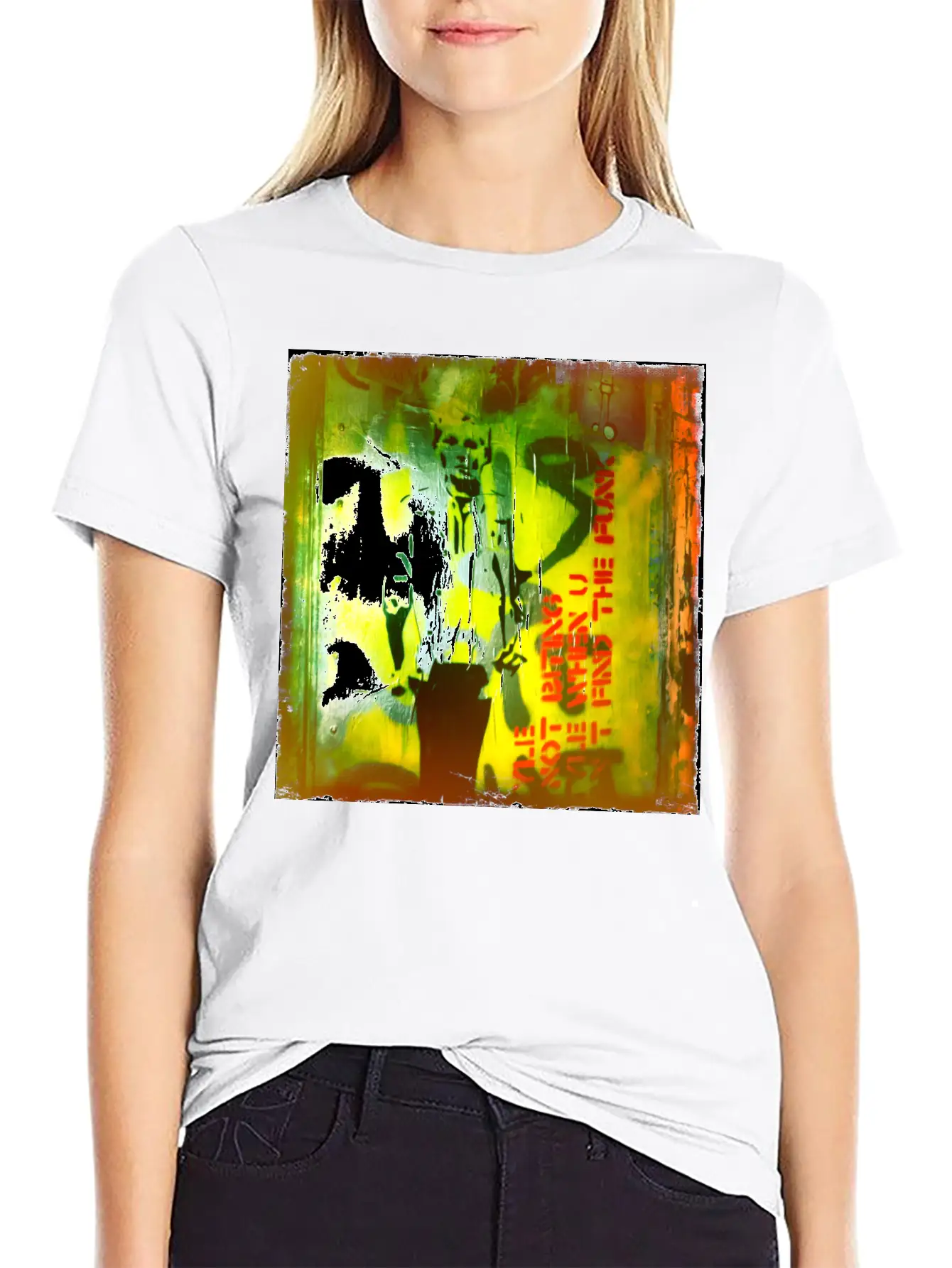 Streetart London St8ment 04 Eu Stylish Everyday T-Shirt – Unisex Basic Cotton Tee