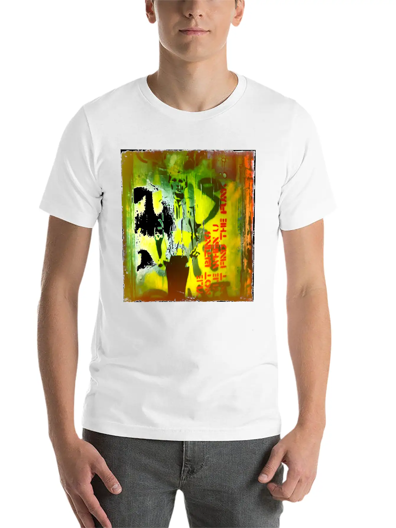 Streetart London St8ment 04 Eu Stylish Everyday T-Shirt – Unisex Basic Cotton Tee