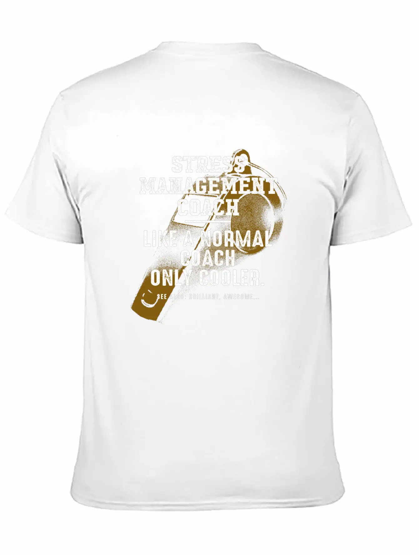 Stress Management Coach Like A Normal Coach Motiva Unisex Casual T-Shirt – Clean Design For Daily Comfort
