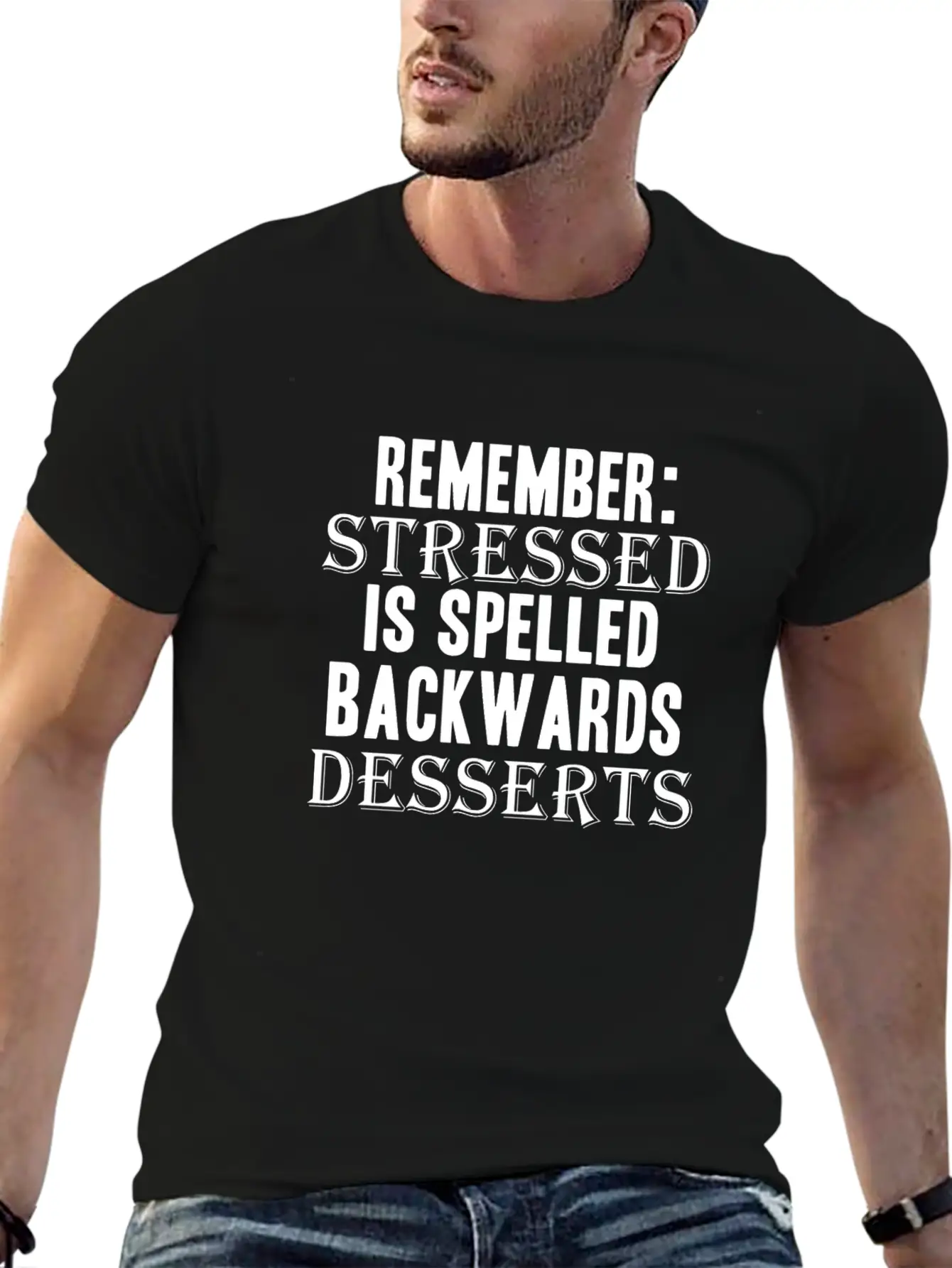 Stress Therapy Stylish Everyday T-Shirt – Unisex Basic Cotton Tee