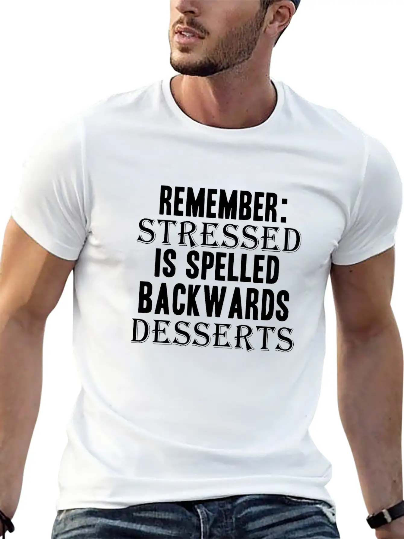 Stress Therapy Stylish Everyday T-Shirt – Unisex Basic Cotton Tee
