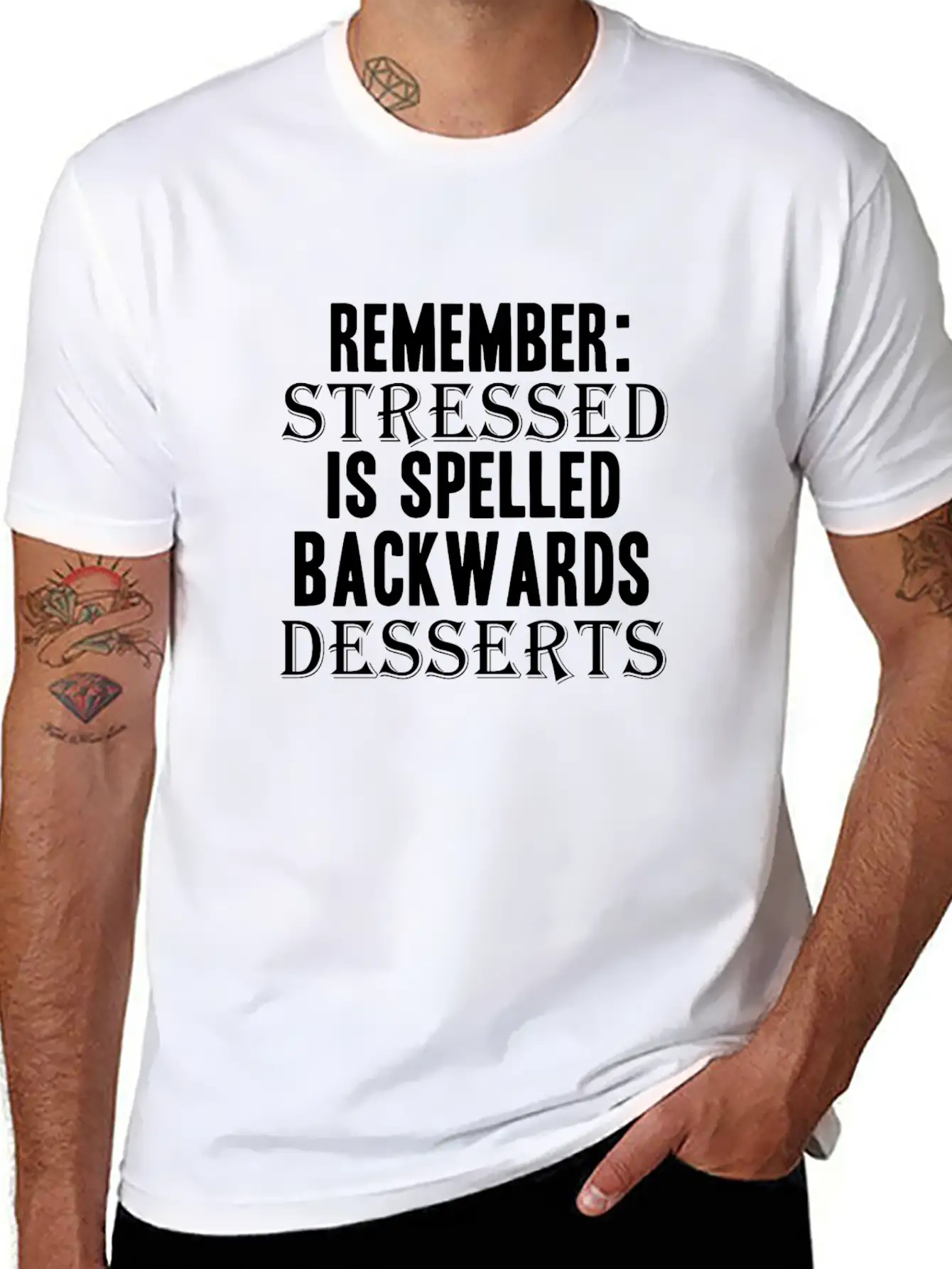 Stress Therapy Stylish Everyday T-Shirt – Unisex Basic Cotton Tee