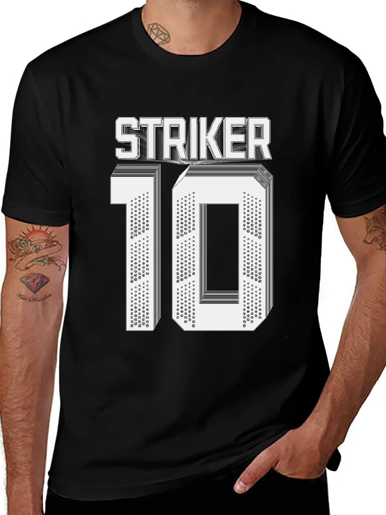 Striker Essential Unisex Summer Tee – Soft Cotton Casual Fit