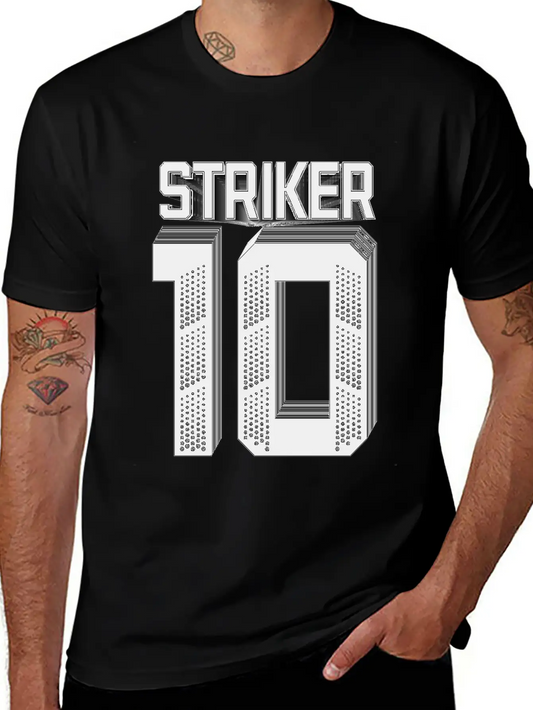 Striker Essential Unisex Summer Tee – Soft Cotton Casual Fit