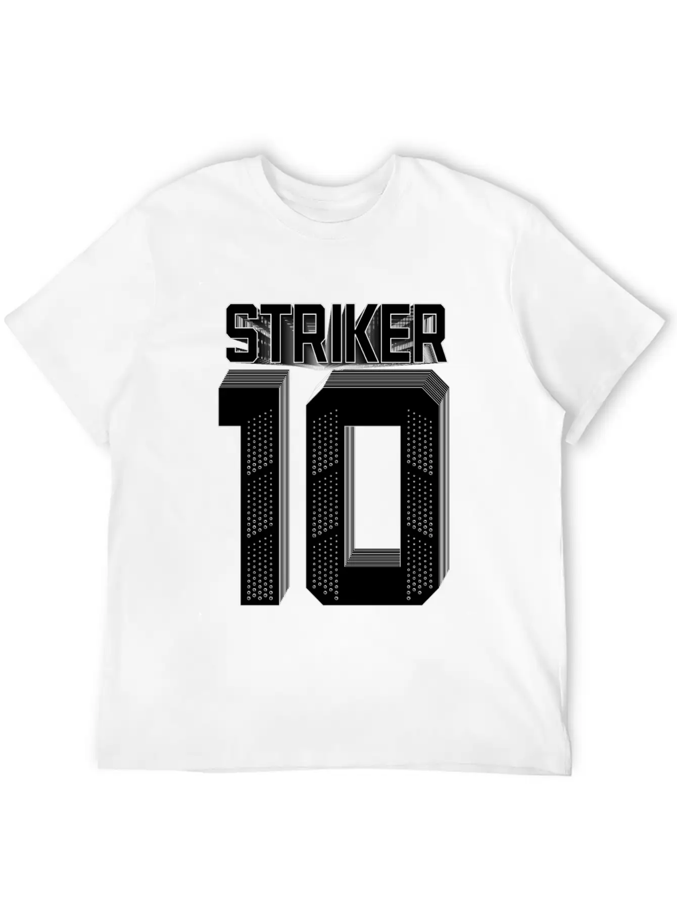 Striker Essential Unisex Summer Tee – Soft Cotton Casual Fit