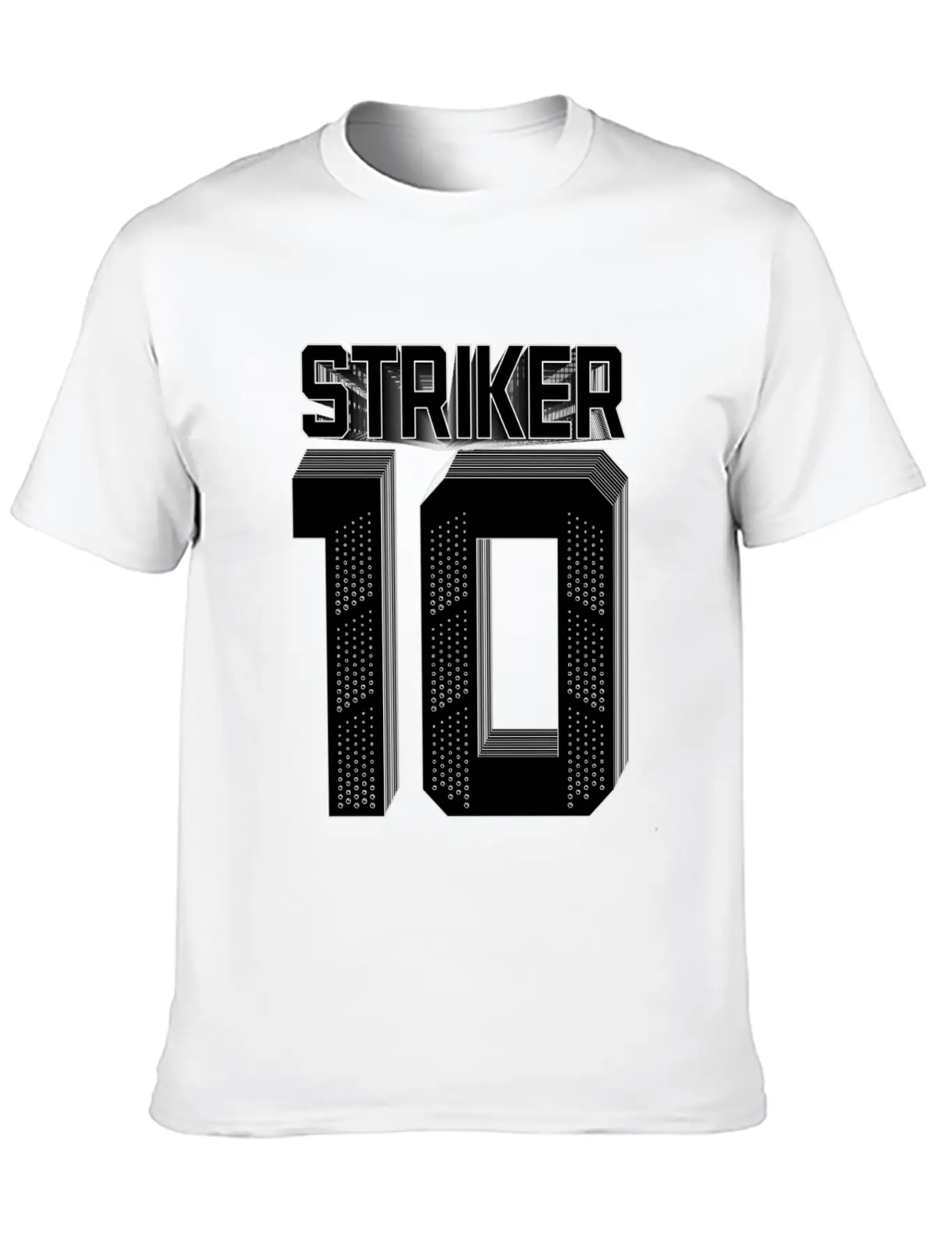 Striker Essential Unisex Summer Tee – Soft Cotton Casual Fit