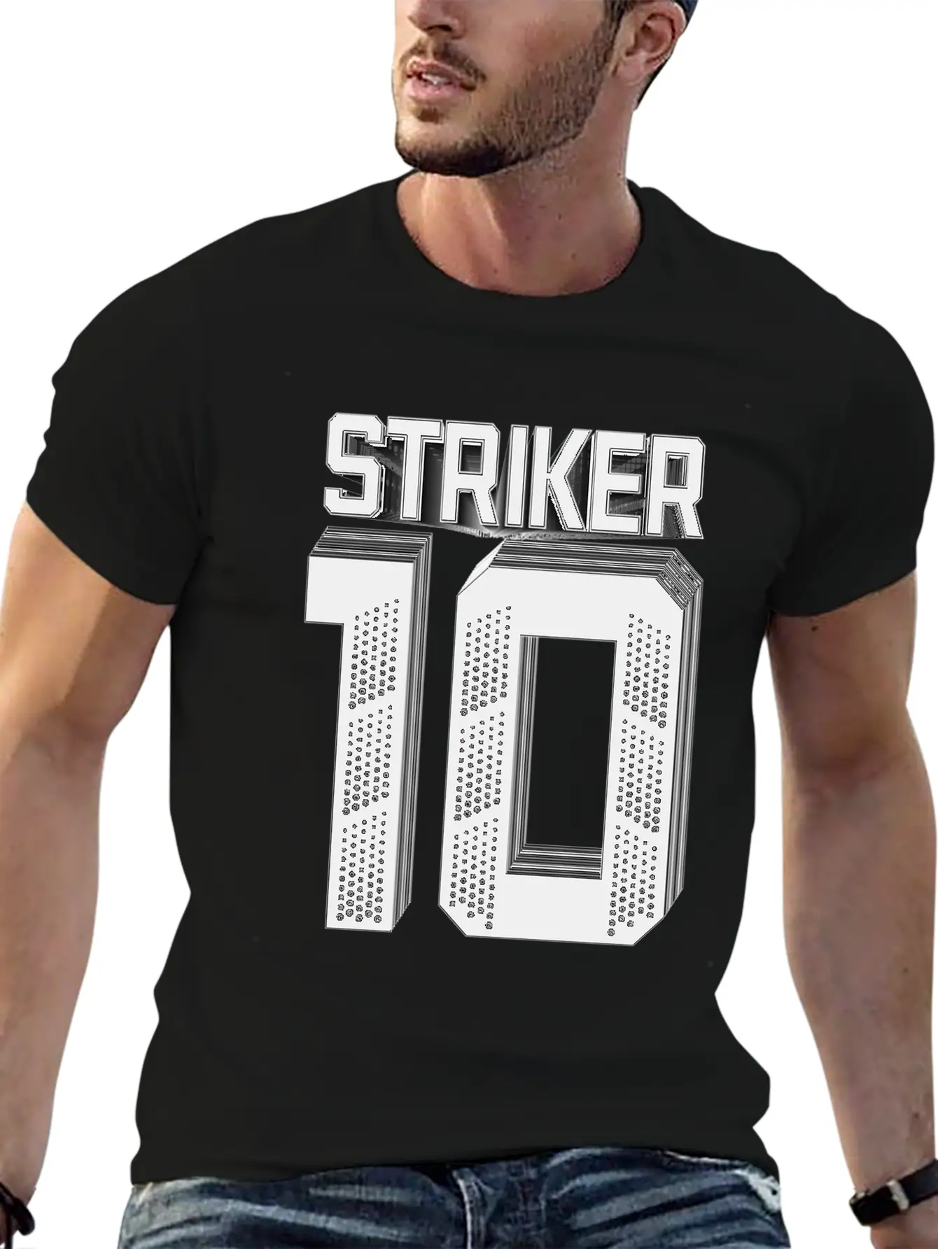 Striker Essential Unisex Summer Tee – Soft Cotton Casual Fit