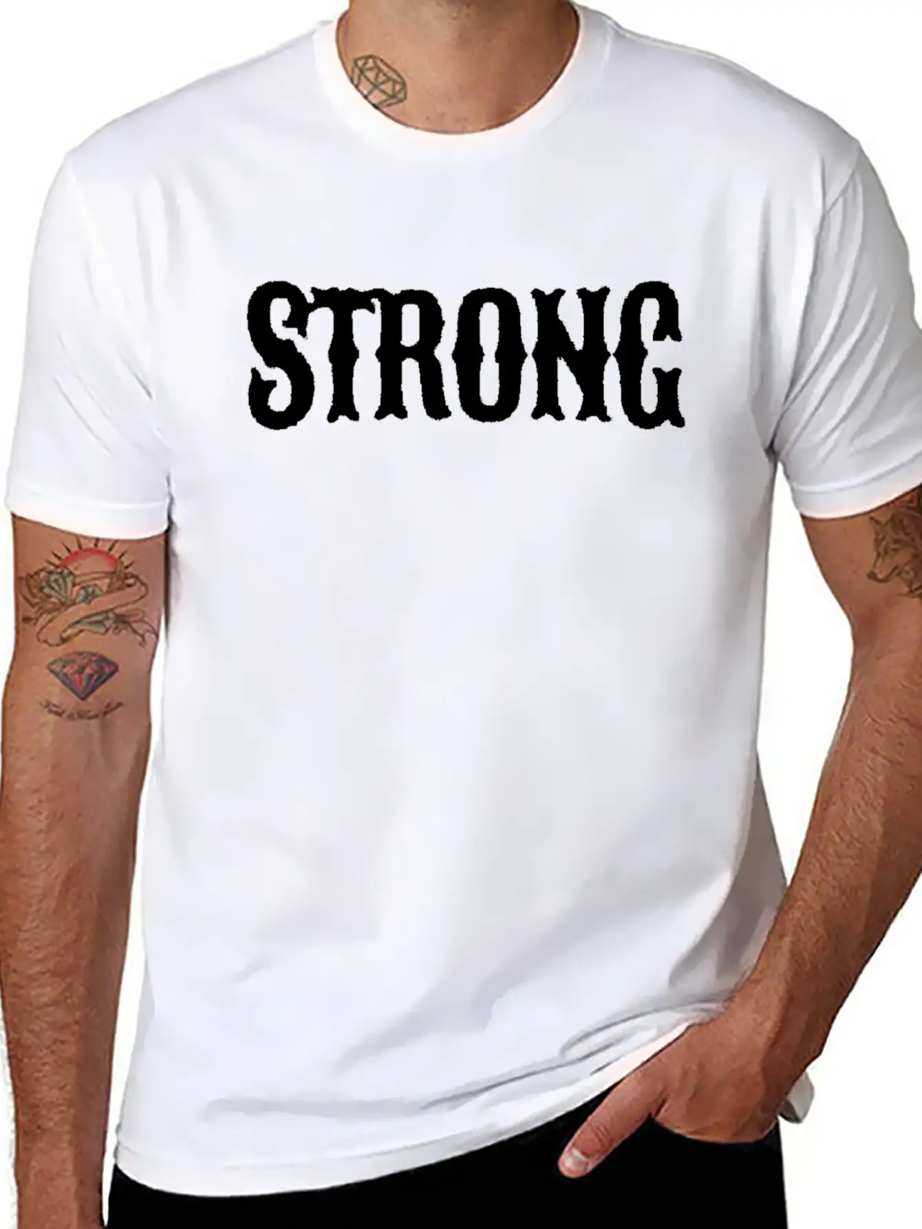 Strong Stylish Everyday T-Shirt – Unisex Basic Cotton Tee