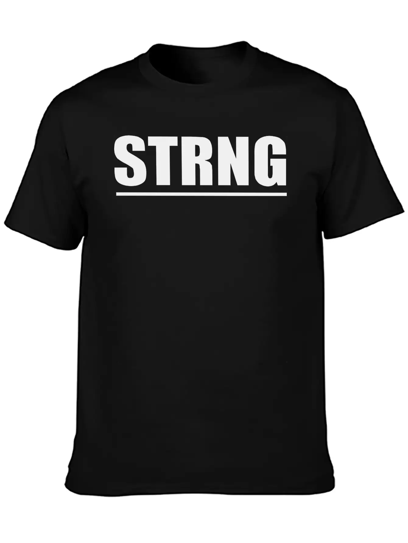 Strong Unisex Short Sleeve Soft Cotton T-Shirt – Casual Everyday Wear