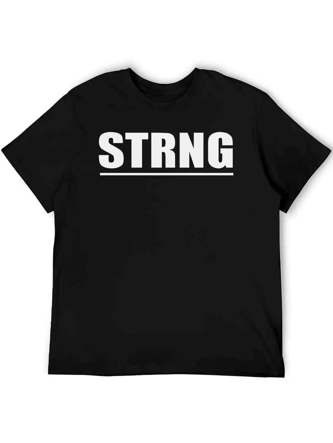 Strong Unisex Short Sleeve Soft Cotton T-Shirt – Casual Everyday Wear