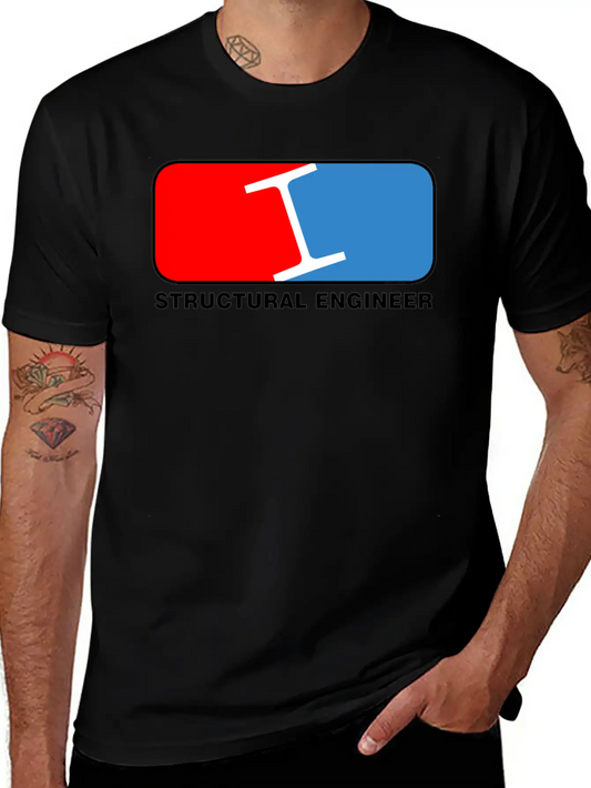 Structural Engineer League Unisex Short Sleeve Soft Cotton T-Shirt – Casual Everyday Wear